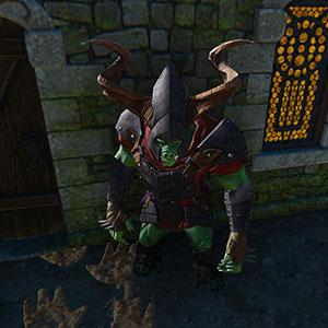 Portrait Ork-Elite-Kämpfer