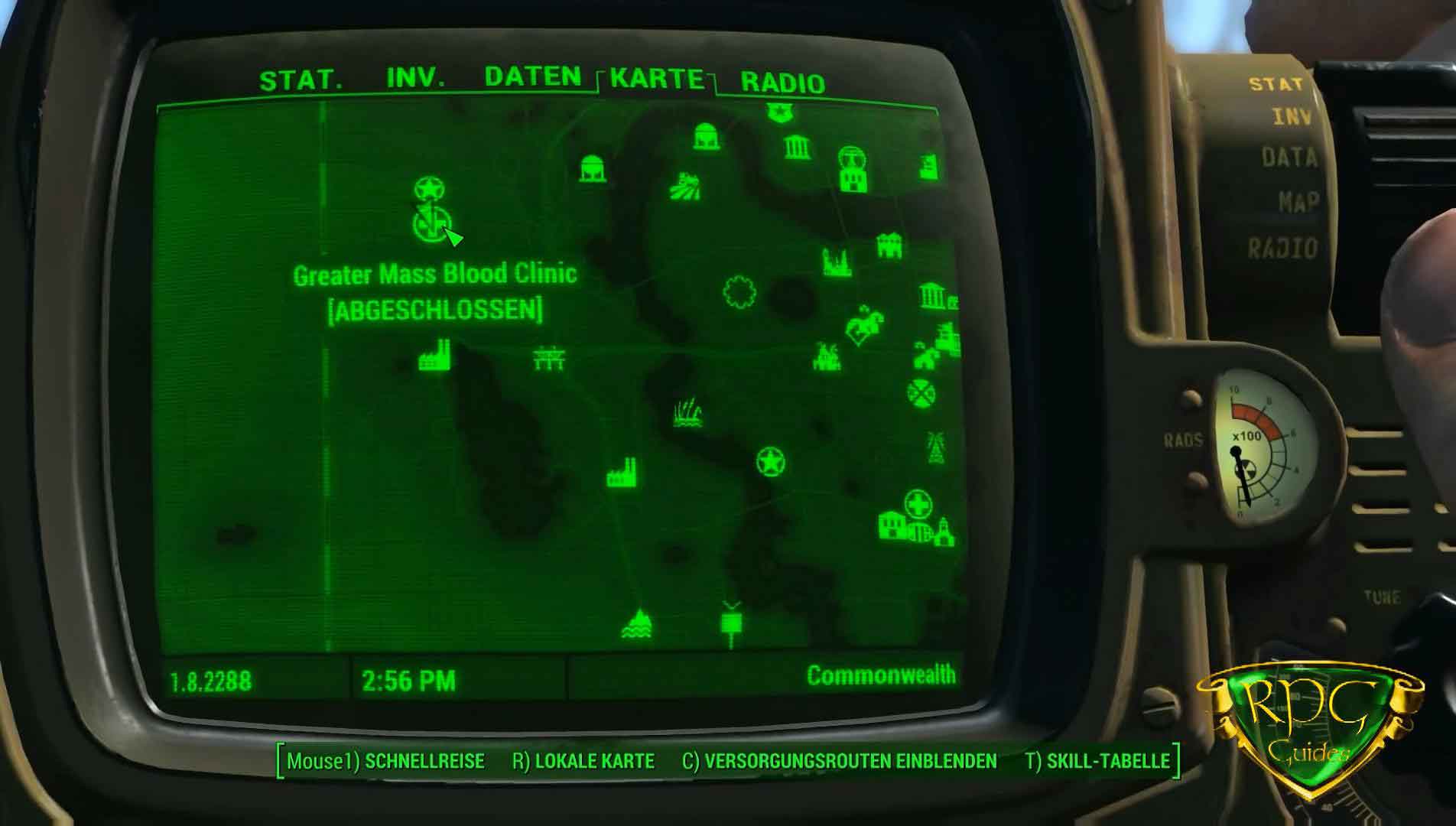 травмпункт доктора бивера fallout 4 где находится на карте фото 109