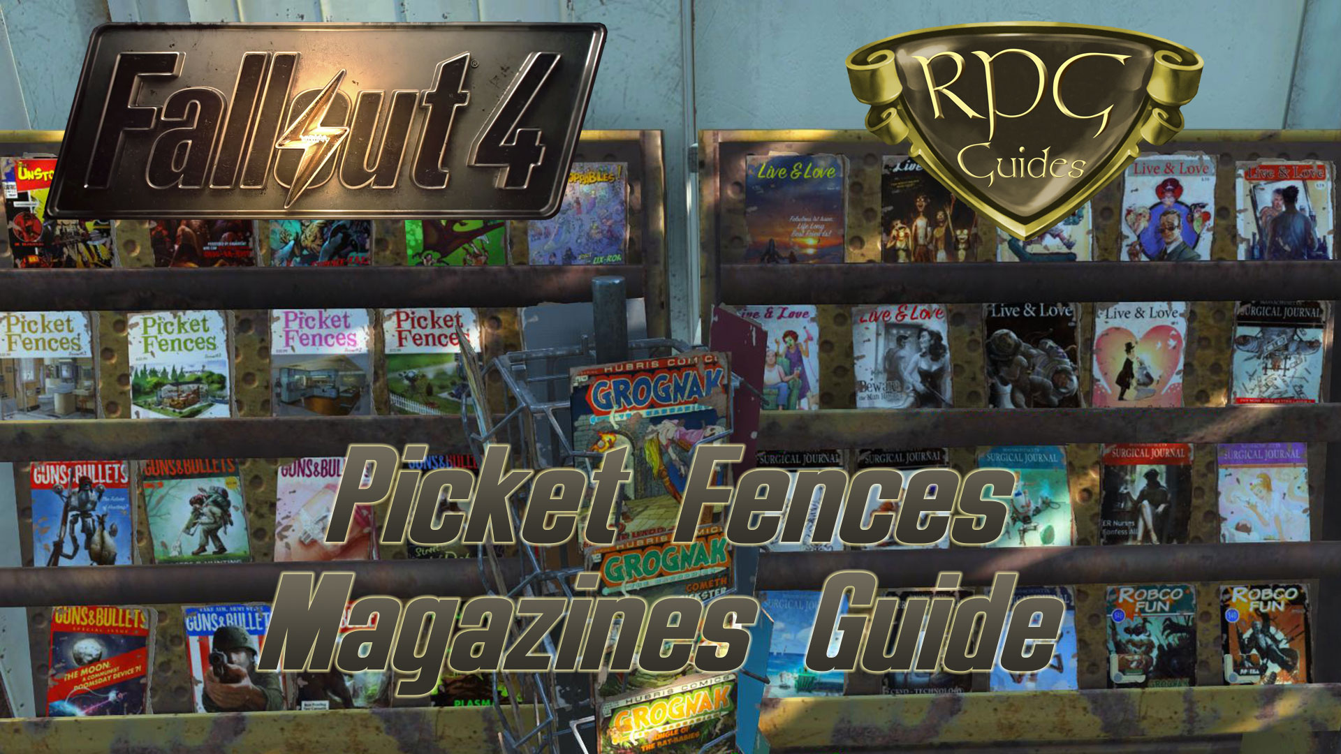All magazine locations in fallout 4 фото 83