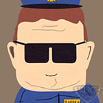 Portrait Polizist Barbrady (Officer Barbrady)