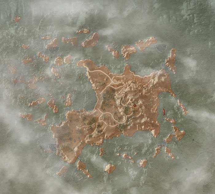 Gebietskarte Nebelinsel