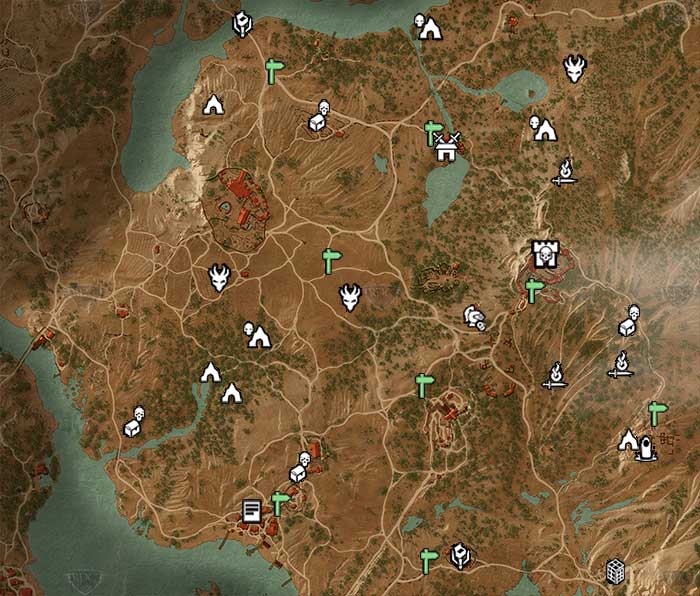 Gebietskarte Dun Tynne